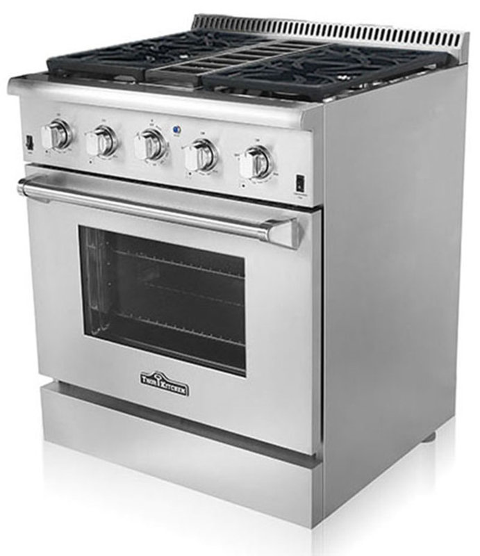 ThorKitchen Professional 30" Freestanding Gas Range & Reviews Wayfair